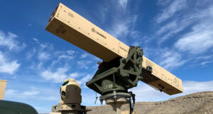 L3Harris' VAMPIRE platform and its MX-10D camera system with a clear sunny background