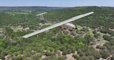 A Stalker XE Block 25 UAV was used in a test simulating multiple variations of fuel contingencies.