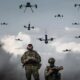 soldiers in ukraine with drones