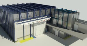 Metrosert’s EMC/RCS laboratory construction model. Photo: Metrosert