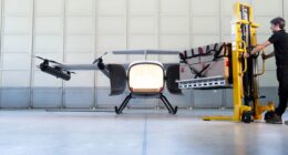 The Victor U250 heavy-lift eVTOL drone