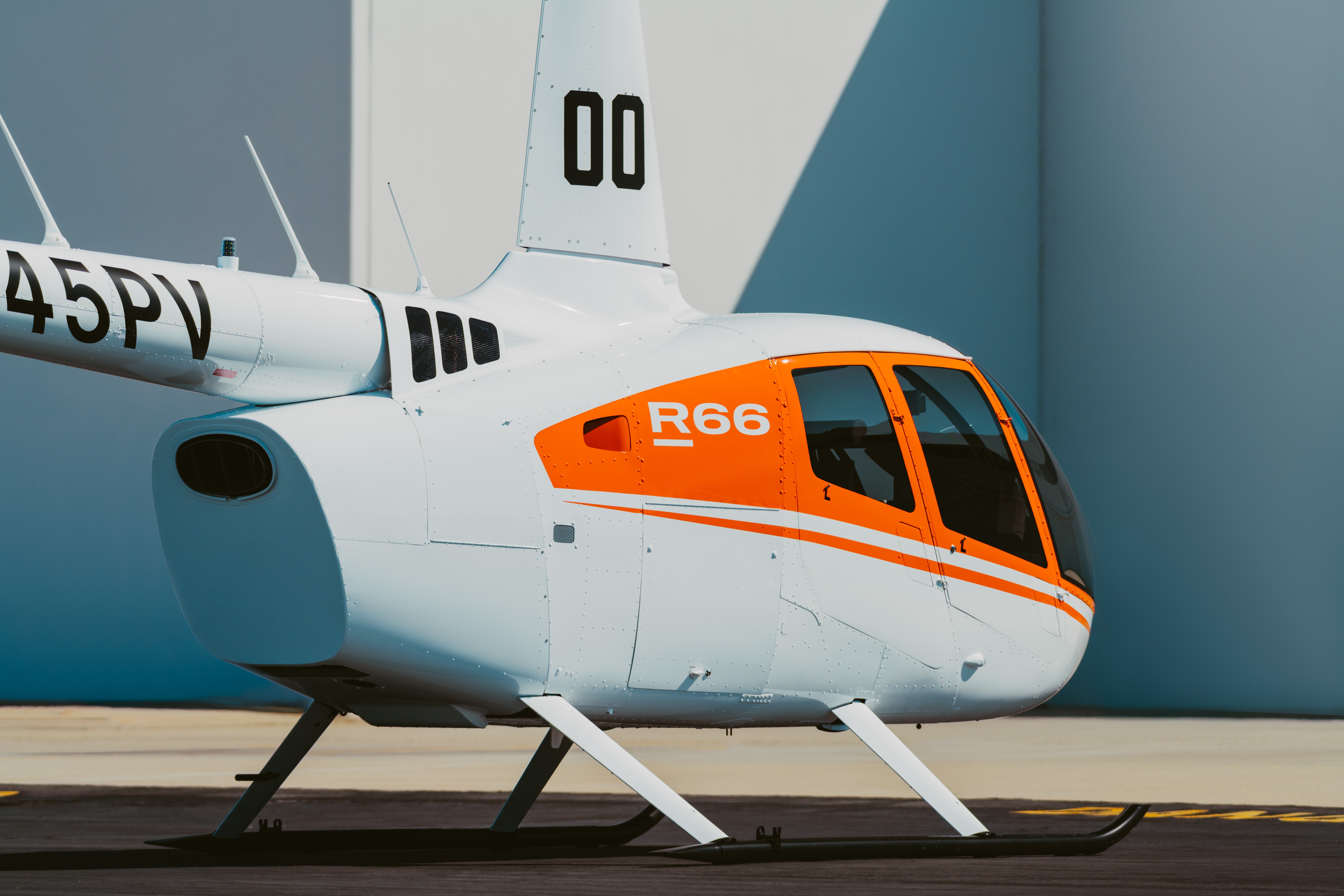 The R66 helicopter. Photo: Robinson Helicopter Company