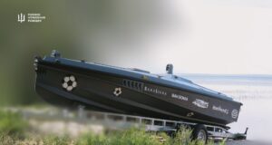 A Magura V7 unmanned surface vessel for the Ukrainian Defence Intelligence. Photo: Ukrainian Ministry of Defence