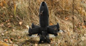 The SkyFall P1-SUN interceptor drone in a field configuration. Photo: SkyFall