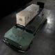 A prototype of an uncrewed military ground vehicle for American Rheinmetall based on Harbinger’s dual-use hybrid chassis. Harbinger designed its chassis to be flexible and up-fit ready to meet mission demands.