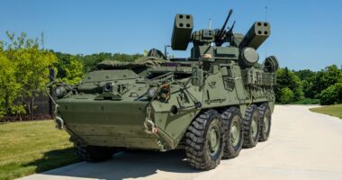SGT STOUT maneuver short-range air defense system