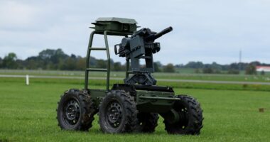 Dropla (Logist) 4x4 unmanned ground vehicle