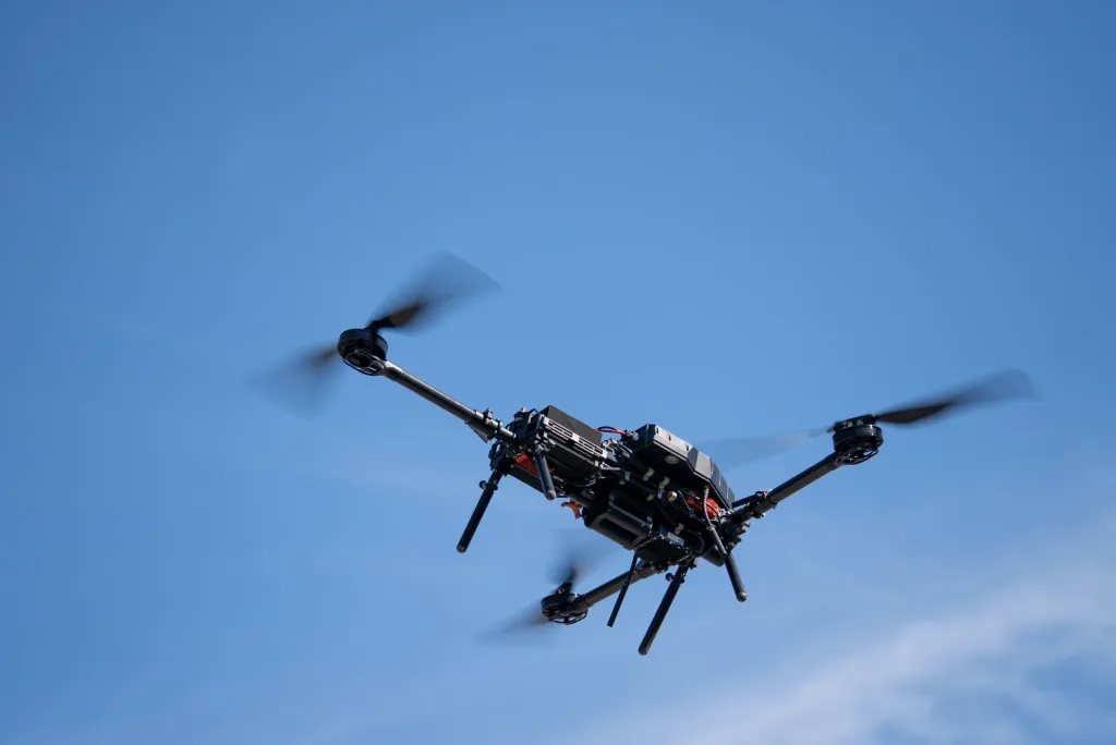 Cerberus MI shotgun-armed suicide drone. Photo: Skyborne Technologies