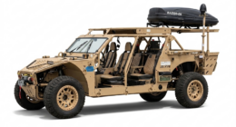 Cipher counter-unmanned aerial system mounted on a vehicle